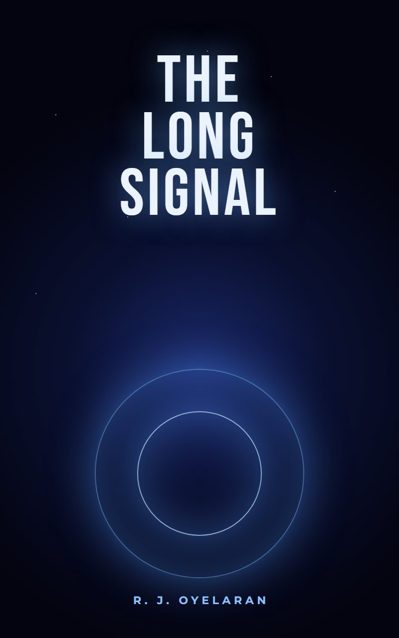 Sci-Fi book cover concept: The Long Signal